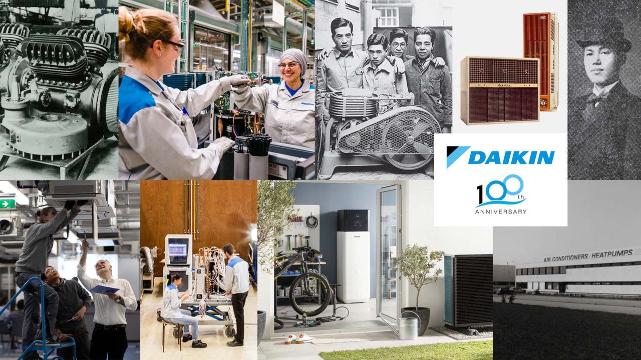 100 år Daikin