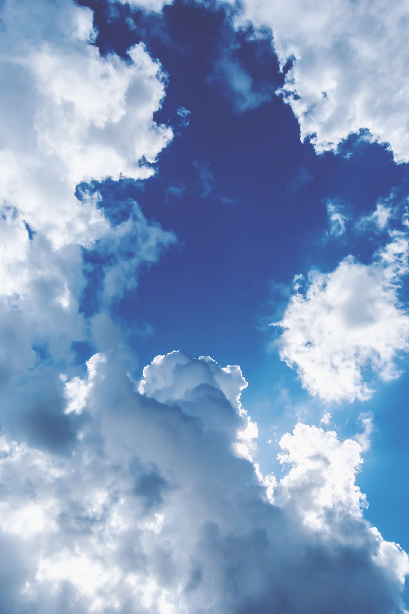Molnig himmel