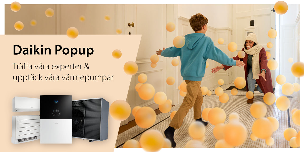 Daikin Popup Store kampanjbild
