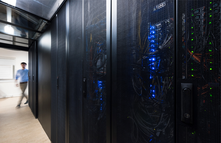 Kylaggregat på datacenter